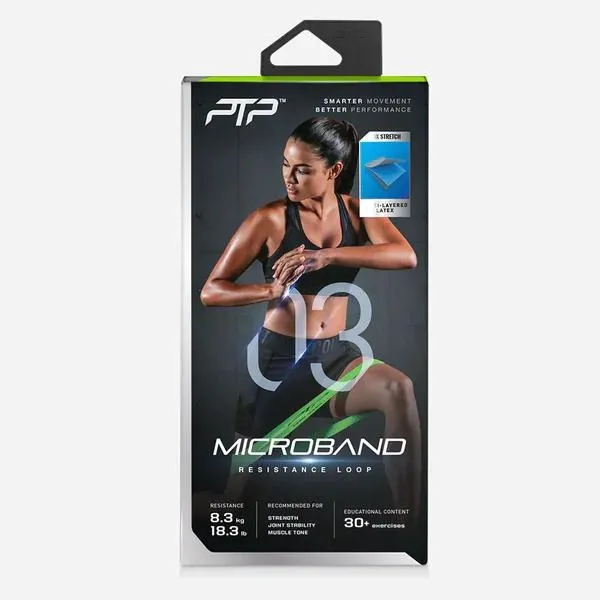 PTP Microband (8.3kgs) Medium - Green