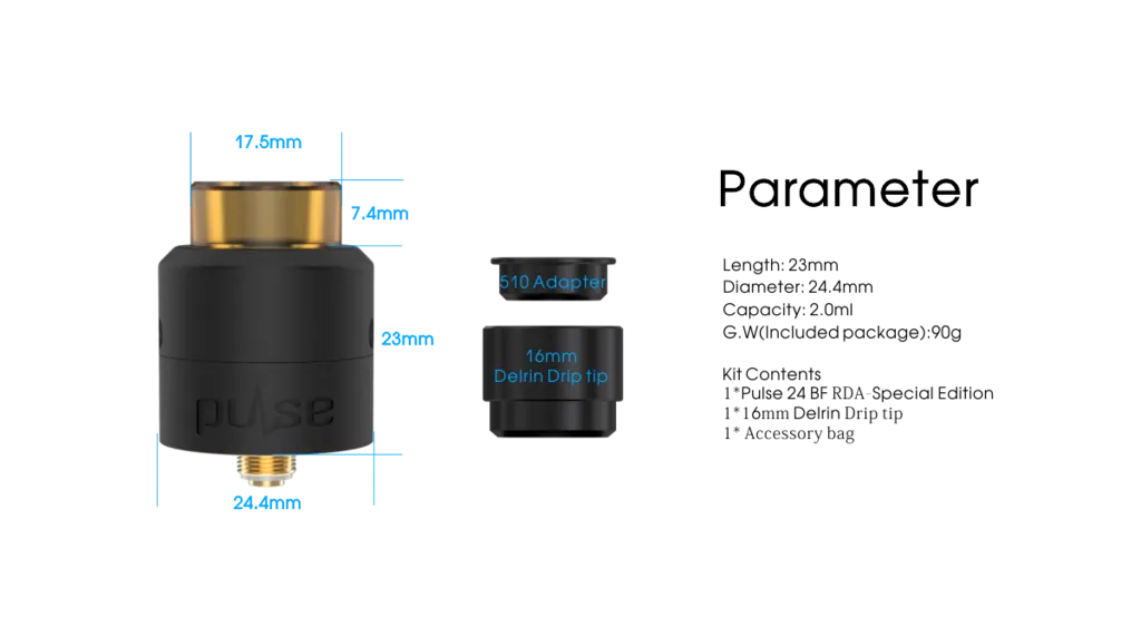 Pulse BF Squonk Kit With Pulse BF Special Edition - Vandy Vape