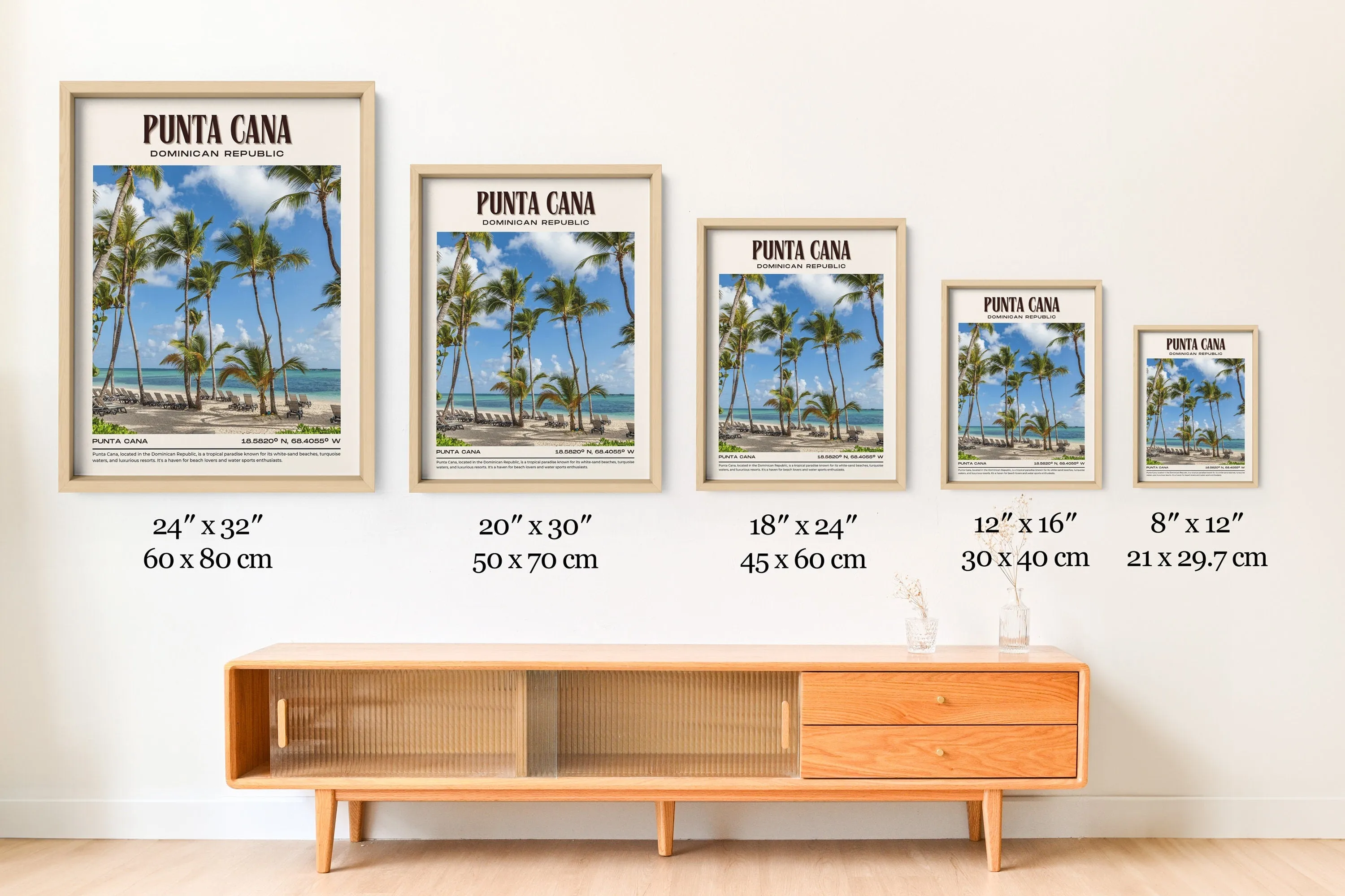 Punta Cana Vintage Wall Art, Dominican Republic