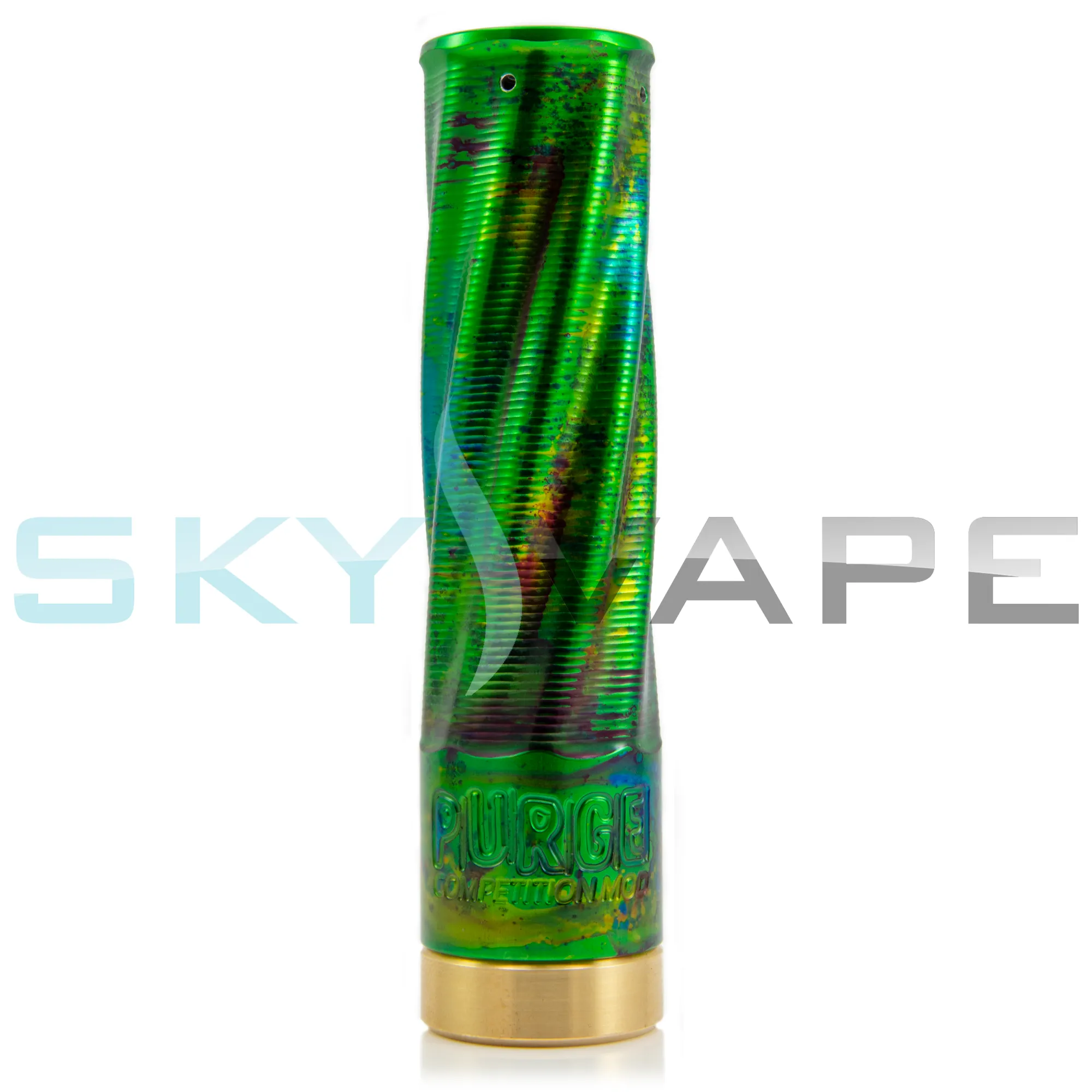 Purge Mods Twiztid 20700 Tie Dye Green Mech Mod