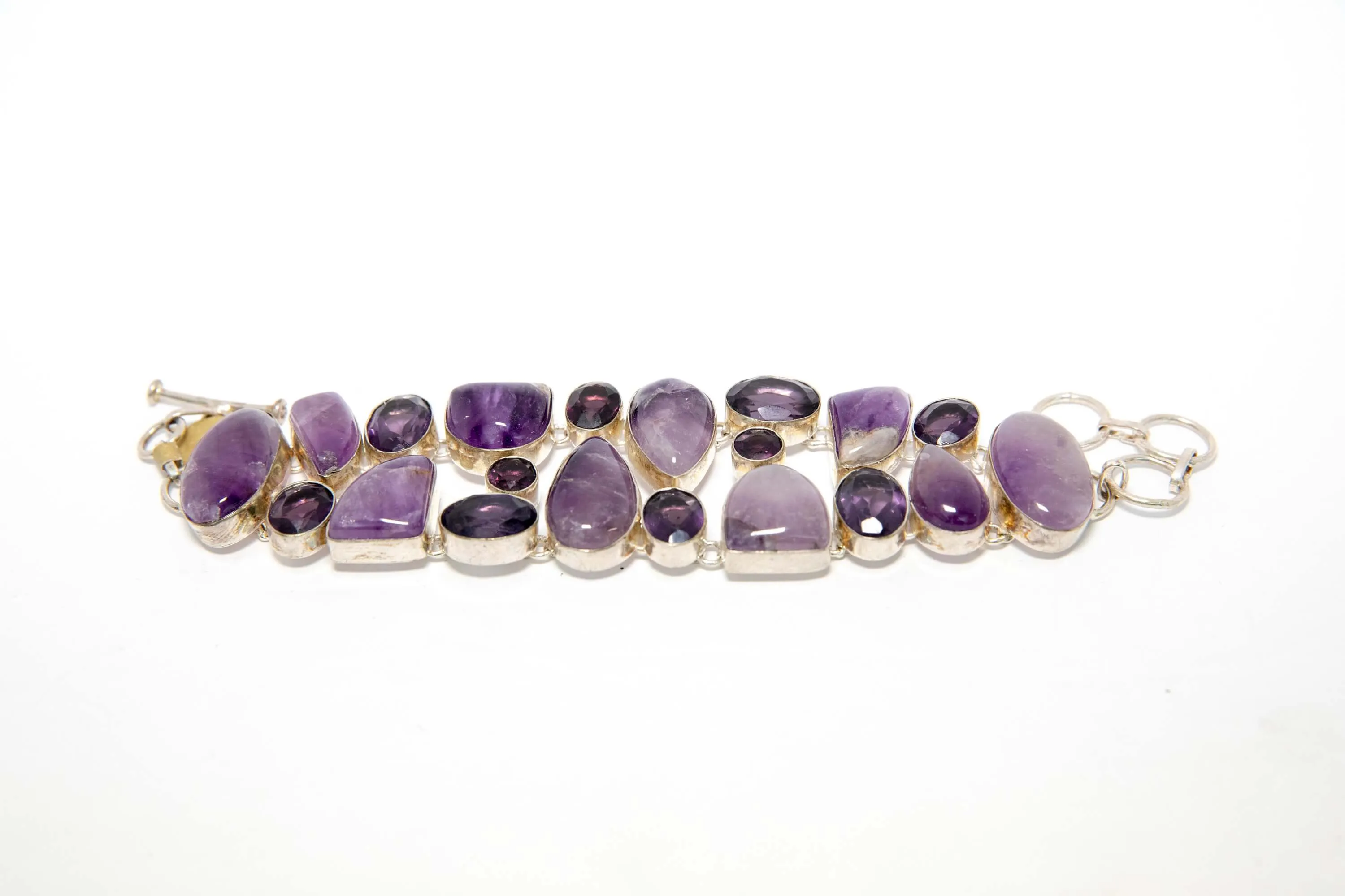 Purple Amethyst Quartz Bracelet