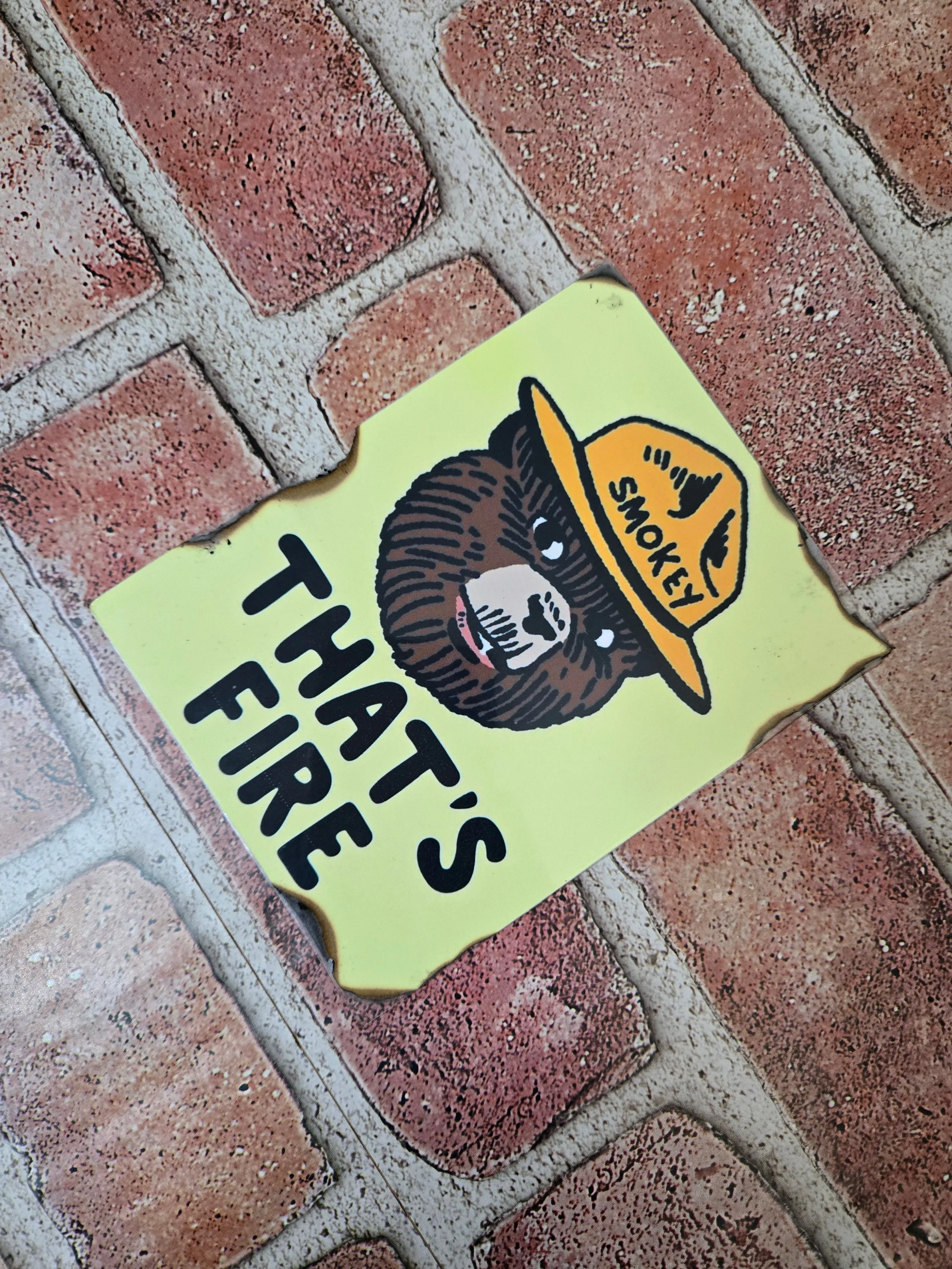 "That's Fire" Smokey Bear Collectible Postcards