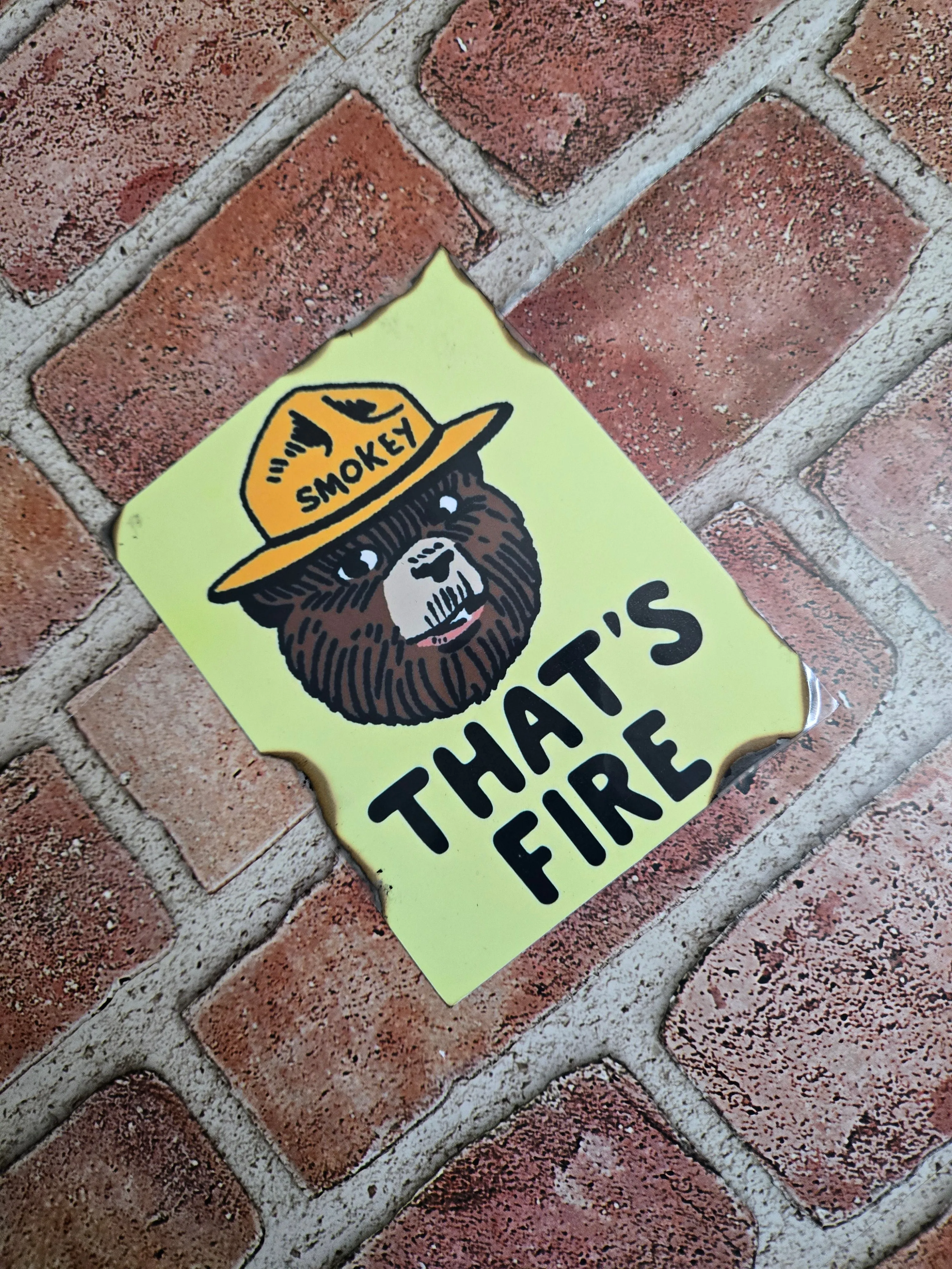 "That's Fire" Smokey Bear Collectible Postcards