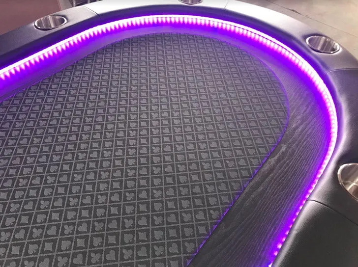 "Vivid LED 88" Poker Table