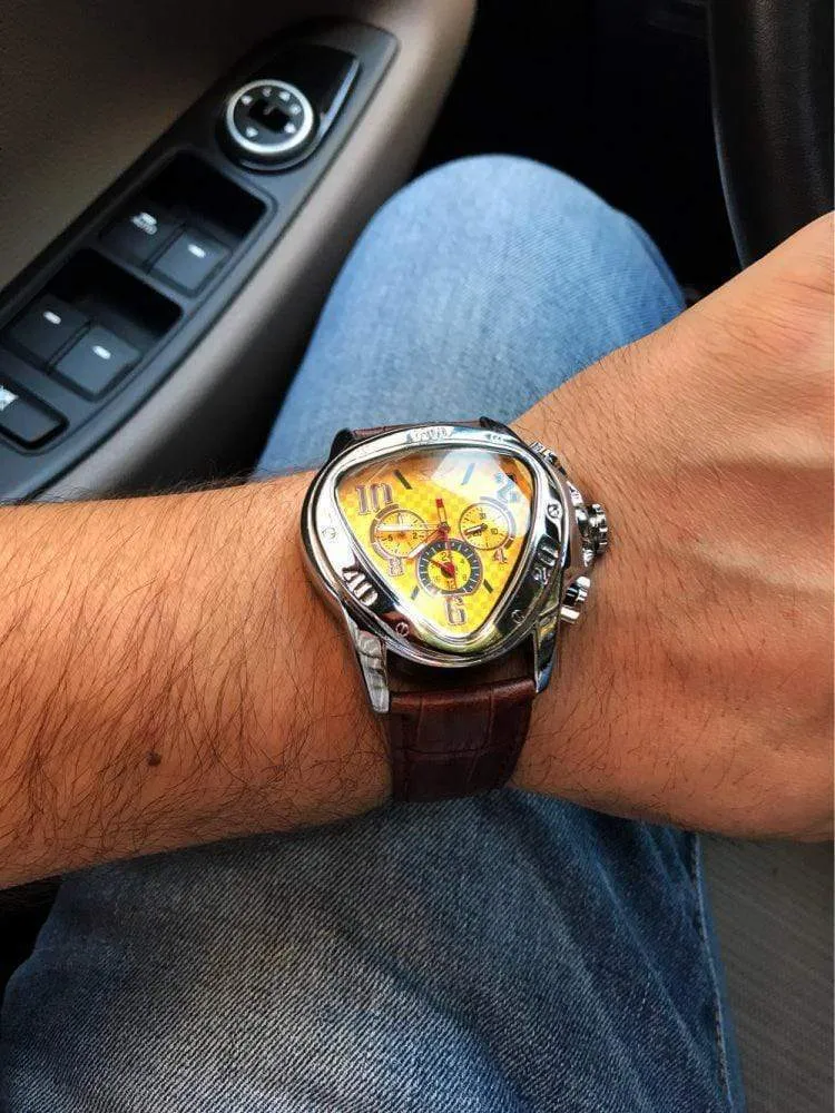 Racer - Sport Triangular Design Luxury Watch