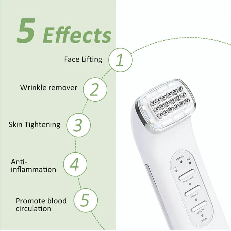 Radio Frequency Infrared Dot Matrix Lifting Facial Lifting Machine Anti Aging