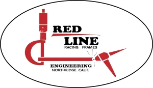 RED LINE RACING FRAMES STICKERS (3)