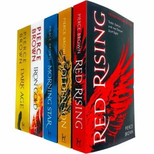 Red Rising Series Collection 5 Books Set Bundle By Pierce Brown (Golden Son, Morning Star)