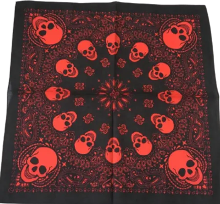 Red Skull Bandana