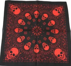 Red Skull Bandana