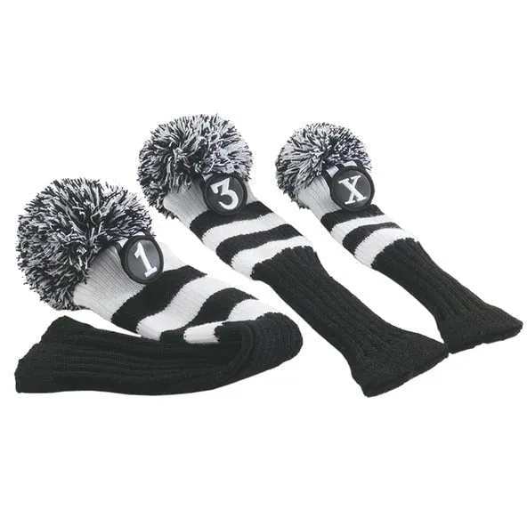 Redback Retro Pom Pom Headcover Set