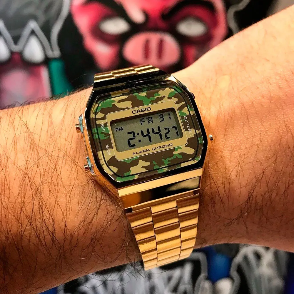 RELOJ CASIO A168WEGC 3DF