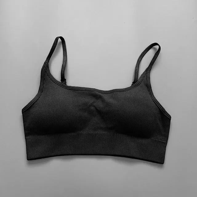 Ribbed Seamless Yoga Set for Women