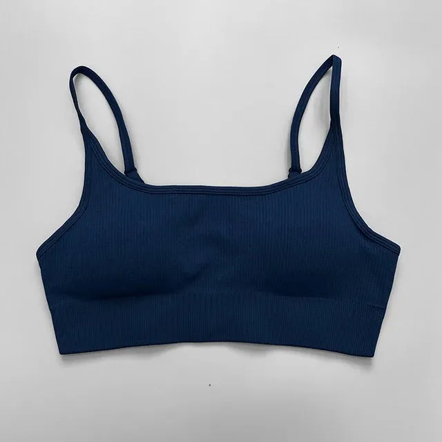 Ribbed Seamless Yoga Set for Women