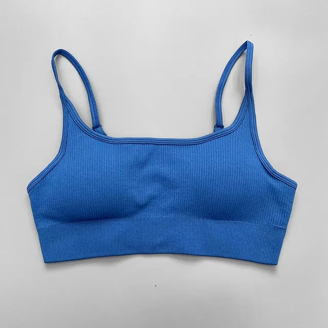 Ribbed Seamless Yoga Set for Women