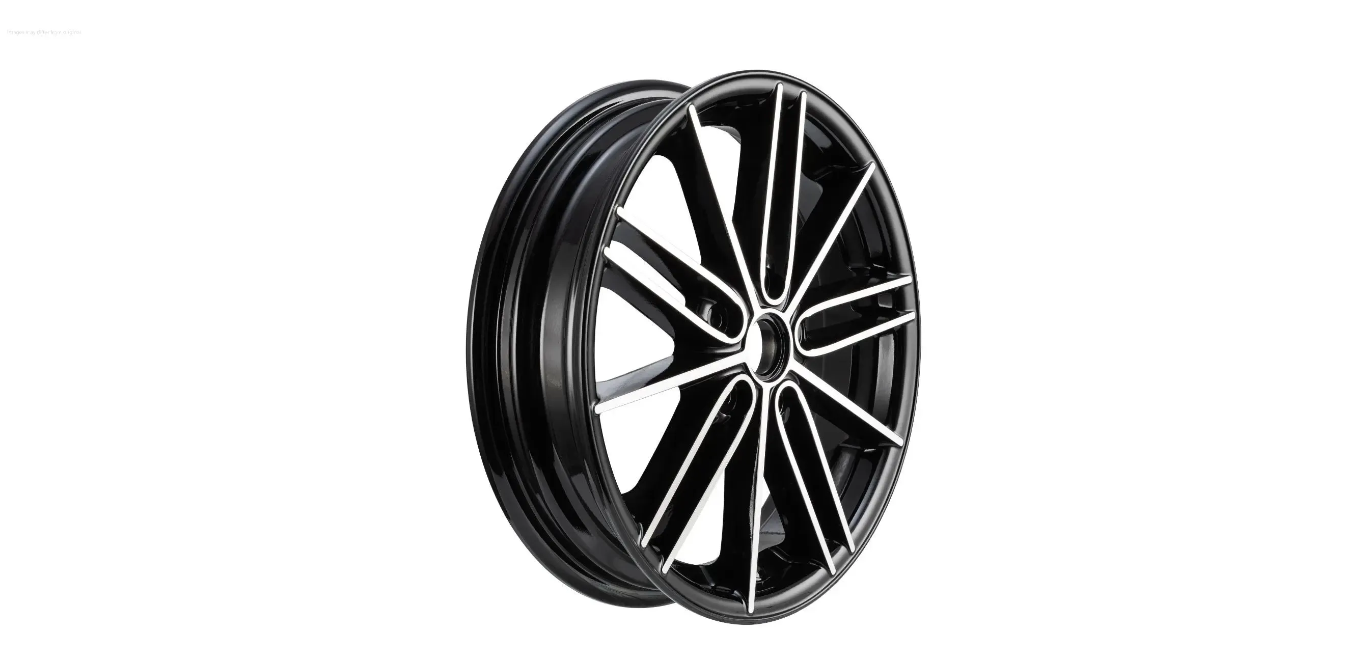 Rim SIP MK III 3.0x13 ET20 5x86 Gloss Black Polished | Vespa GTS/GTS Super/GTV/GT 60/GT/GT L 125-300cc