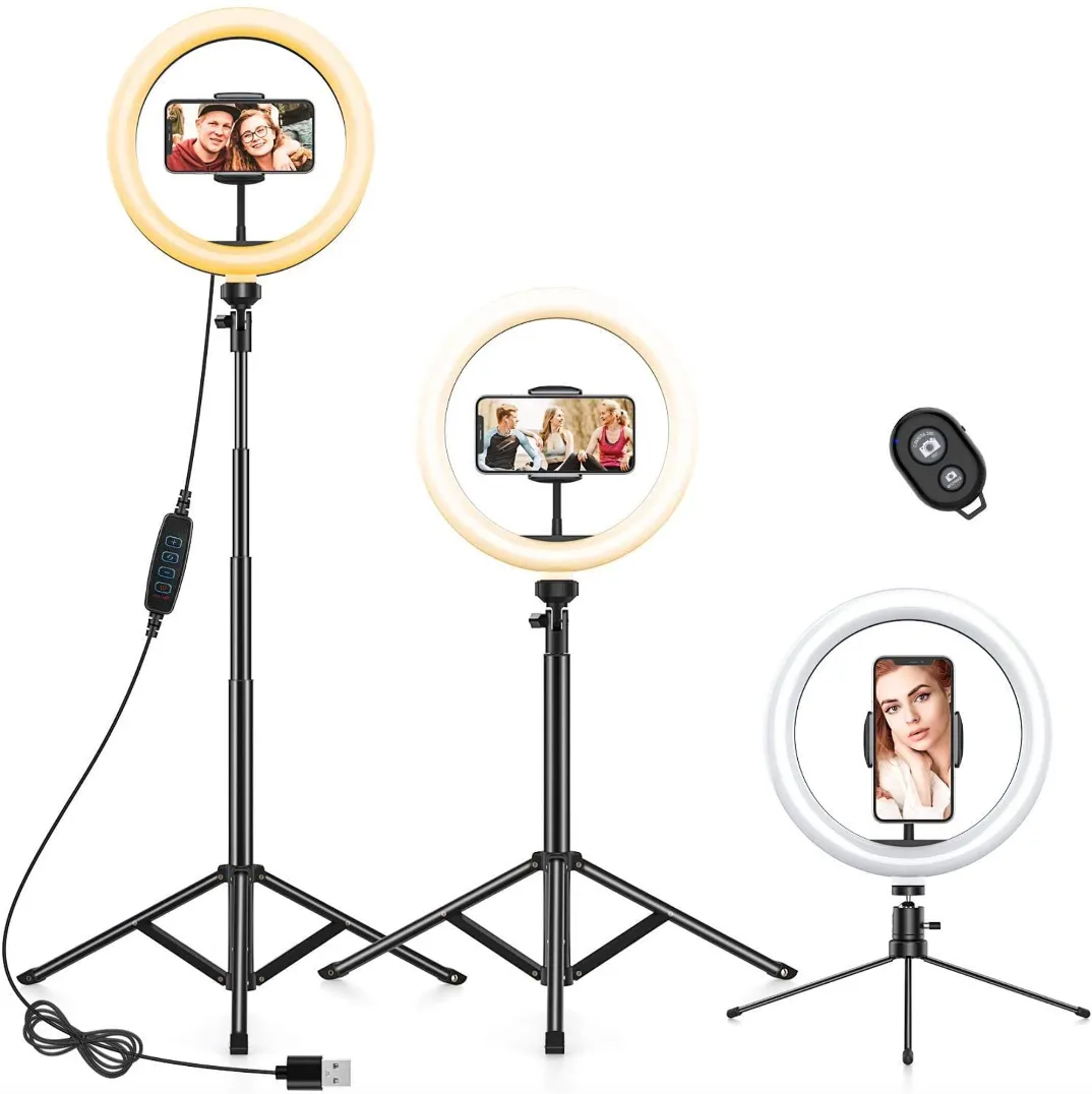 Ring Light with Tripod Stand & Phone Holder