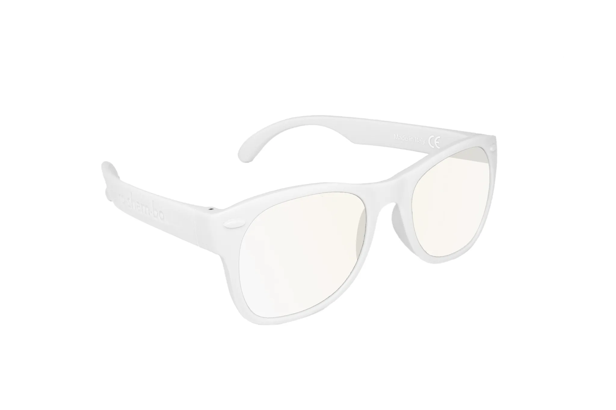 Ro Sham Bo  Screen Time Blue Blocker AVN Glasses Ice Ice Baby White (Min. of 2, multiples of 2)