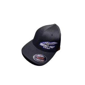 Rocket Prep Black Flex Fit hat