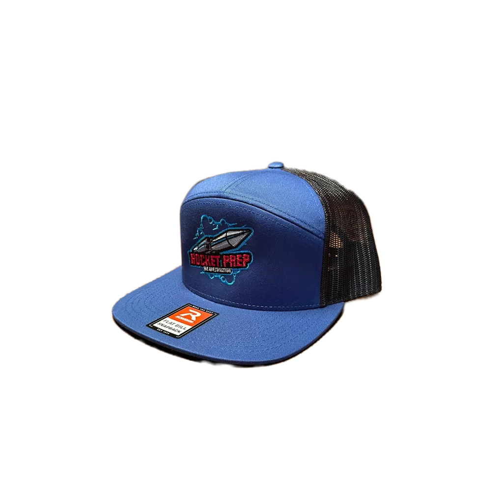 Rocket Prep Richardson Flat Bill Snapback Adjustable Hat