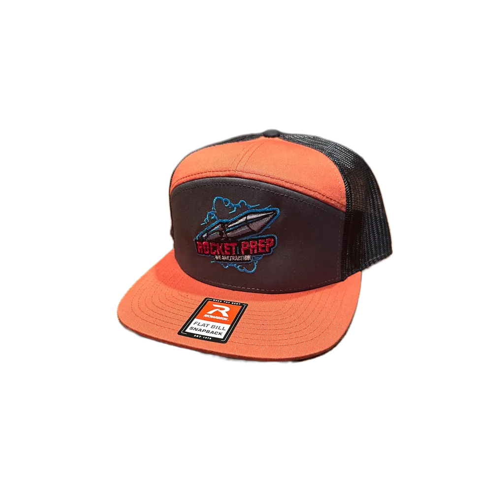 Rocket Prep Richardson Flat Bill Snapback Adjustable Hat