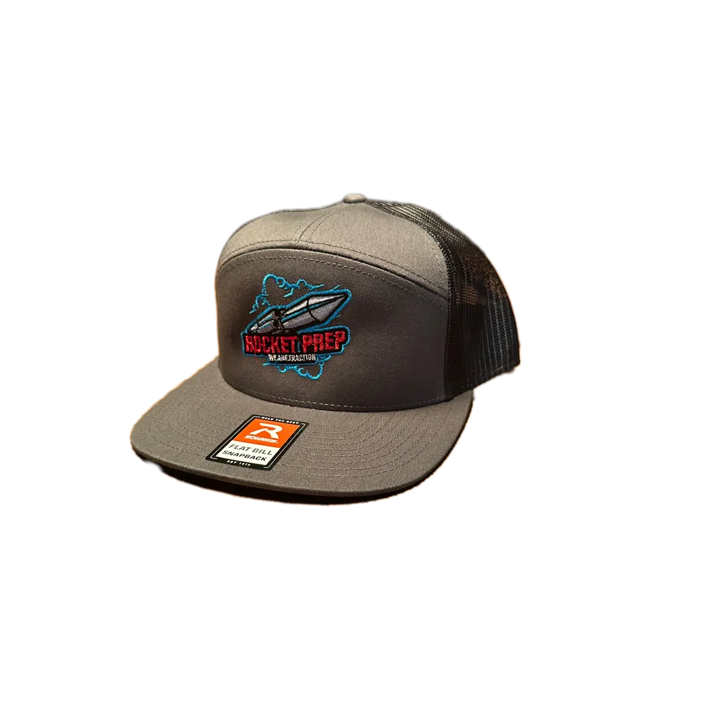 Rocket Prep Richardson Flat Bill Snapback Adjustable Hat