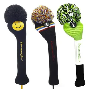 RocketTour Limited Edition Headcover Fairway Black/Yellow/Smile