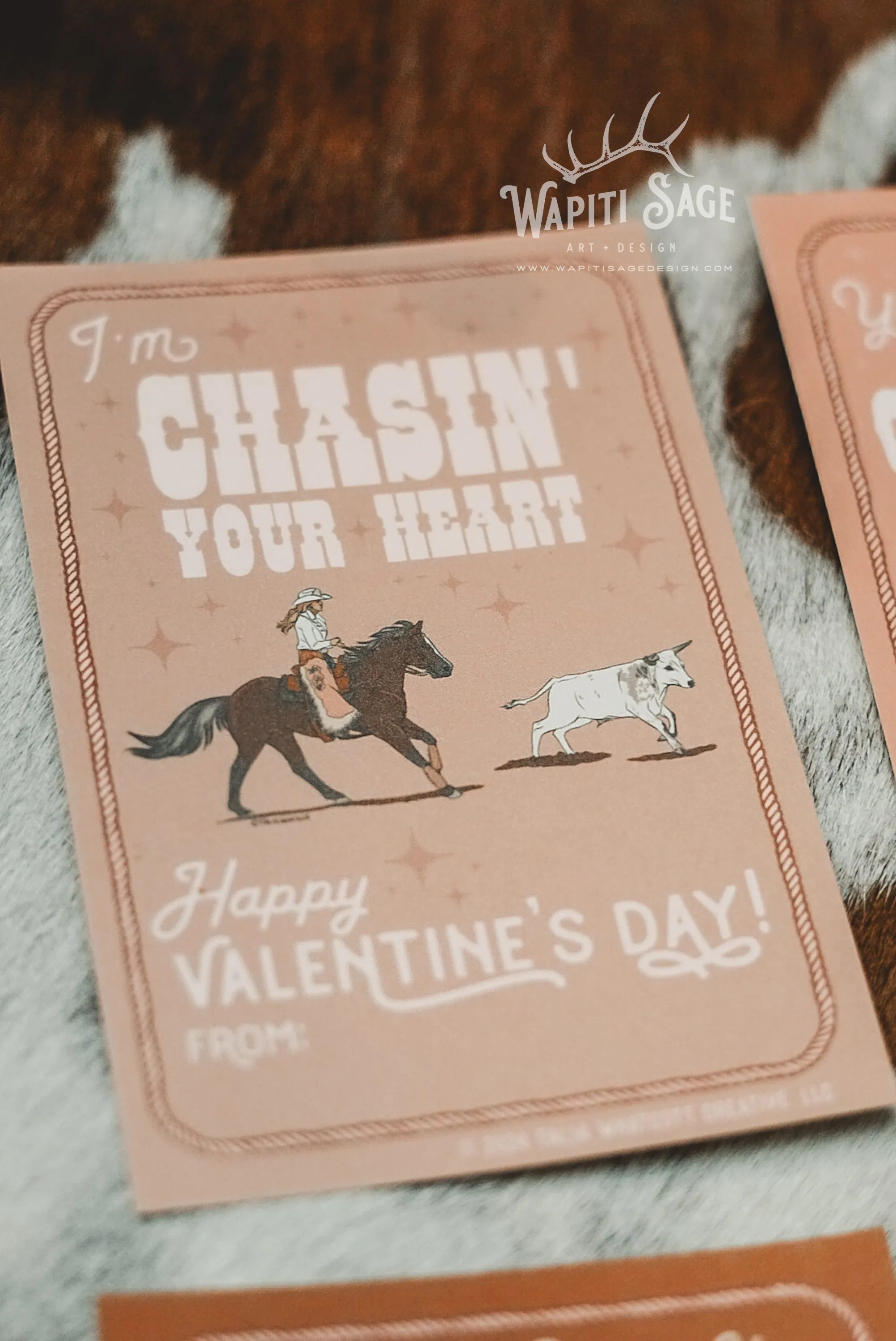Rodeo Queen Valentine Cards Digital Printable