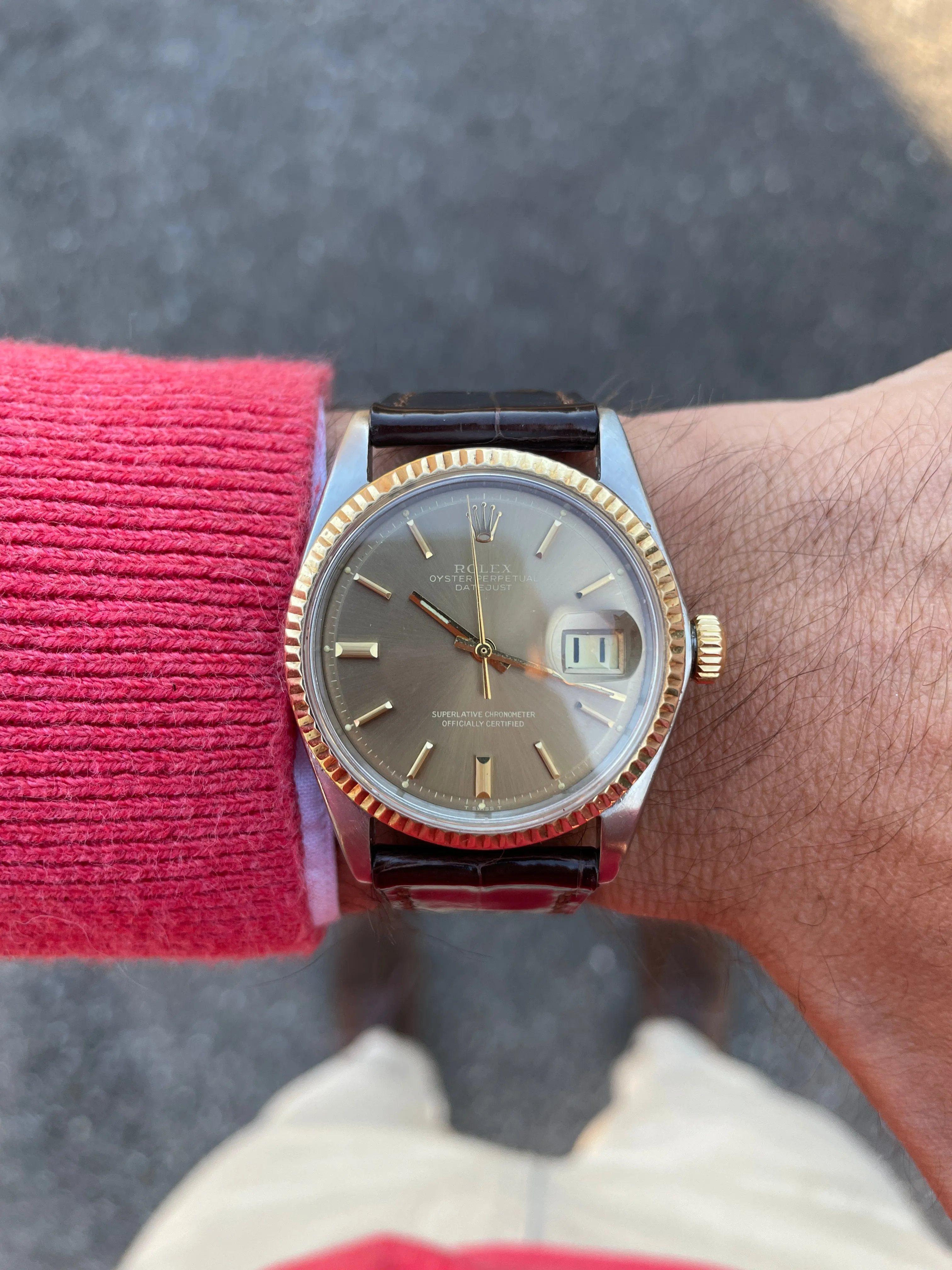 Rolex 1601 - Taupe. Serviced w/ 1yr Warranty