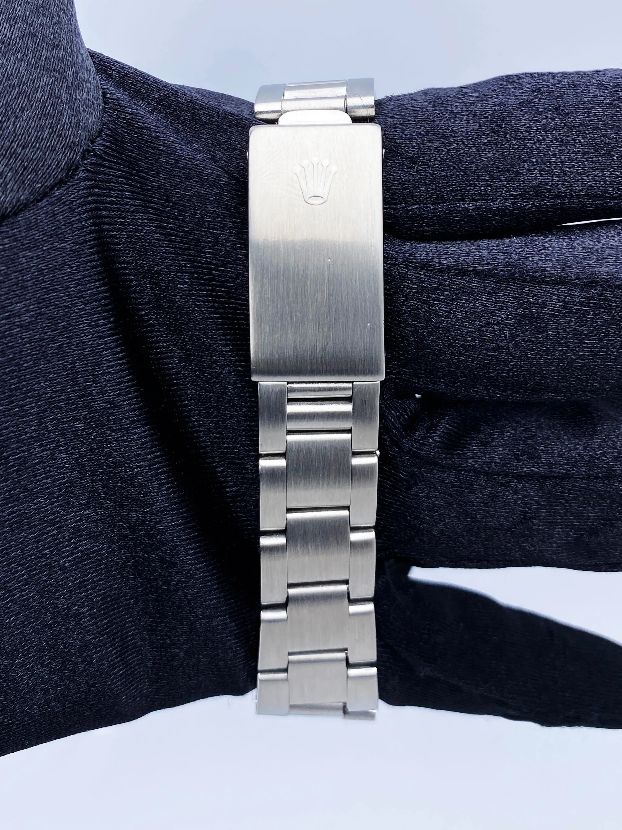 Rolex Air-King 5500 Silver Dial Mens Watch