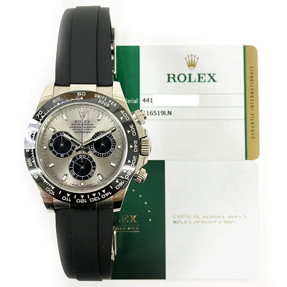 Rolex Cosmograph Daytona 116519LN Steel Dial Aug 2019