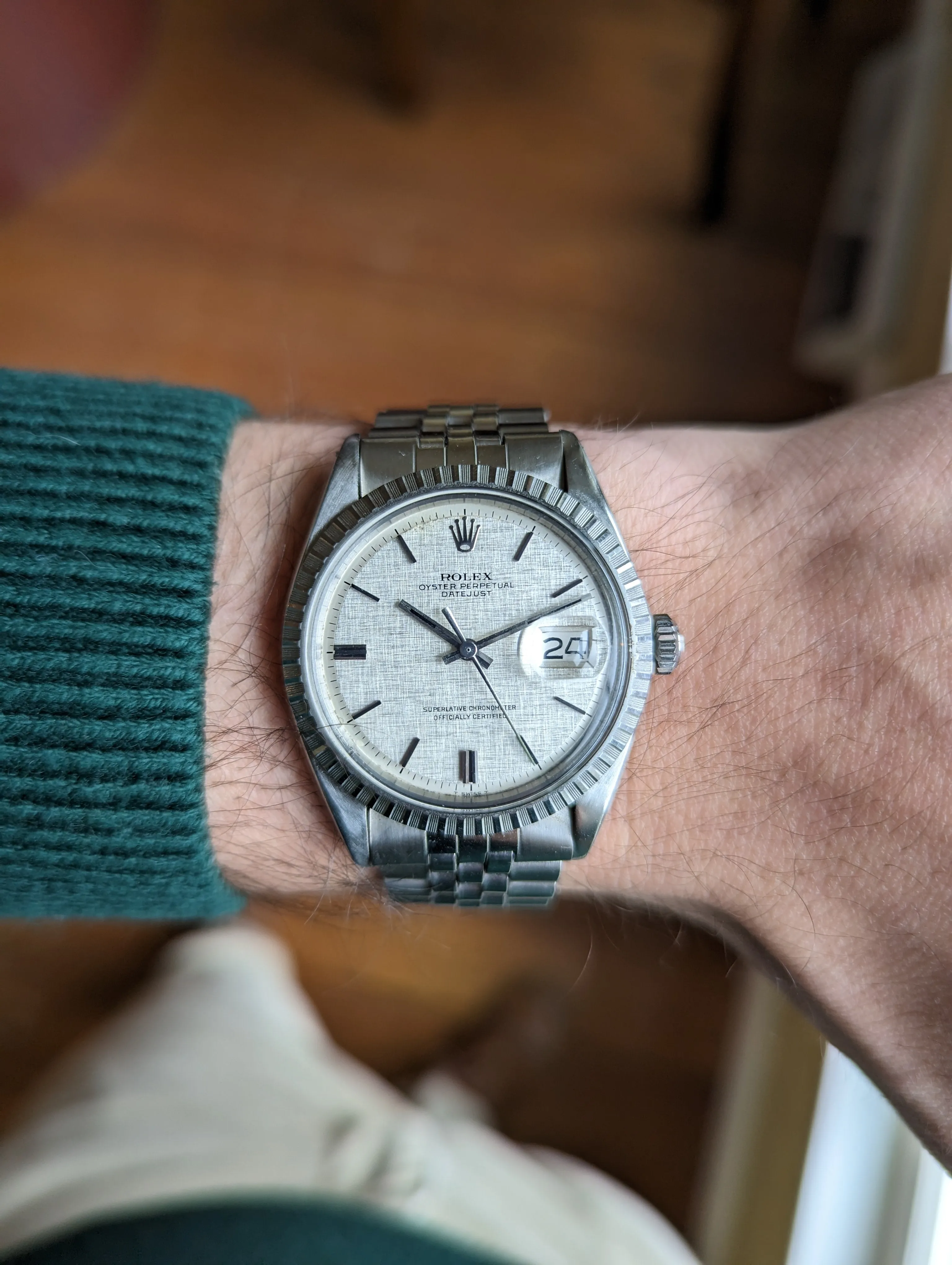 Rolex Datejust - 1601-3 - Linen