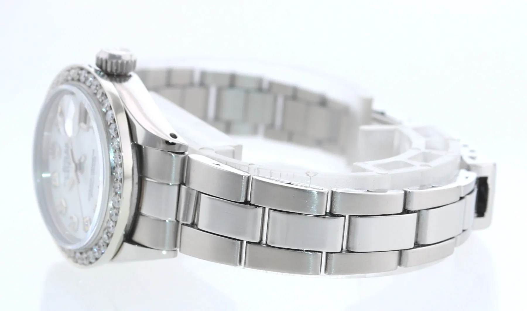 Rolex DateJust 26mm 6916 Steel Two Tone Jubilee Band White Anniversary Watch Box