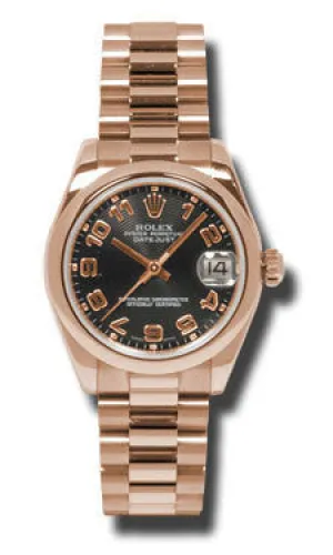 Rolex - Datejust 31mm - Gold President Pink Gold - Domed Bezel - President