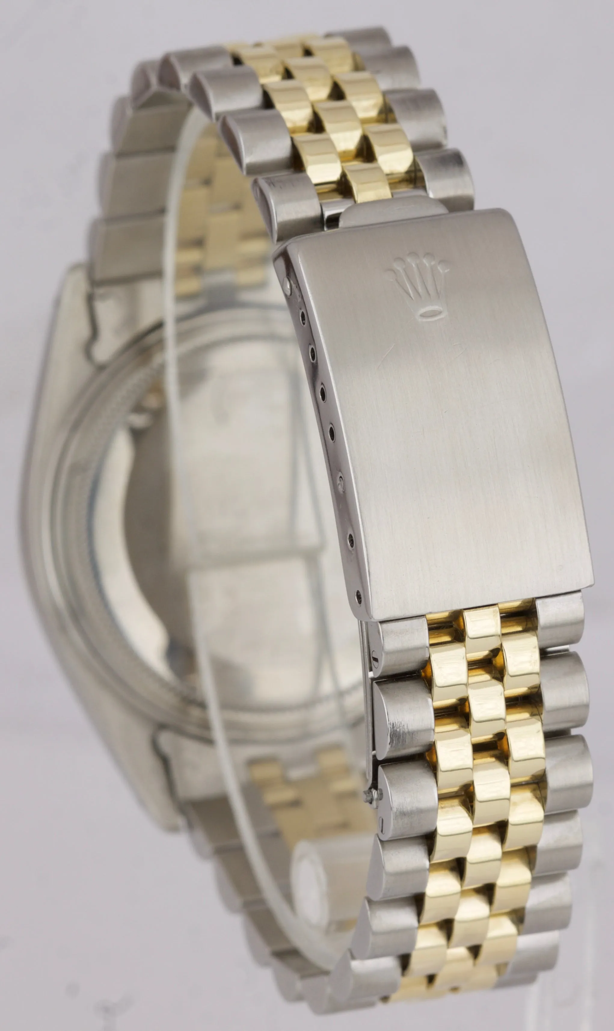 Rolex DateJust 36mm 16013 Two-Tone Yellow Gold Stainless Champagne Jubilee Watch
