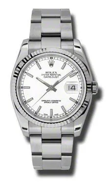 Rolex - Datejust 36mm - Steel Fluted Bezel