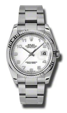Rolex - Datejust 36mm - Steel Fluted Bezel