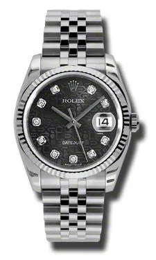 Rolex - Datejust 36mm - Steel Fluted Bezel