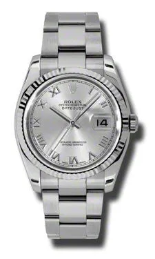 Rolex - Datejust 36mm - Steel Fluted Bezel