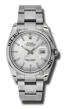 Rolex - Datejust 36mm - Steel Fluted Bezel
