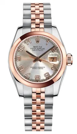Rolex - Datejust Lady 26 - Steel and Pink Gold - Domed Bezel