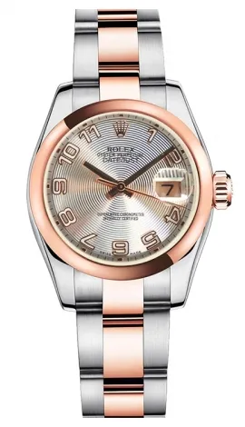 Rolex - Datejust Lady 26 - Steel and Pink Gold - Domed Bezel