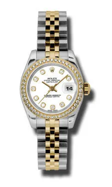 Rolex - Datejust Lady 26 - Steel and Yellow Gold - 46 Diamond Bezel
