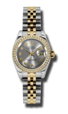 Rolex - Datejust Lady 26 - Steel and Yellow Gold - 46 Diamond Bezel