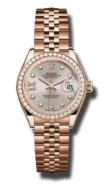 Rolex - Datejust Lady 28 Everose Gold - Diamond Bezel