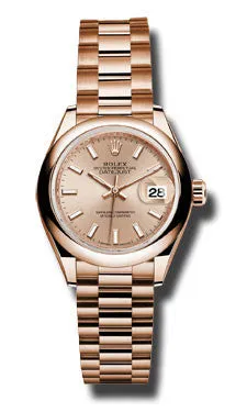Rolex - Datejust Lady 28 Everose Gold - Domed Bezel