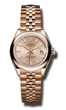 Rolex - Datejust Lady 28 Everose Gold - Domed Bezel