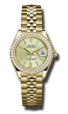 Rolex - Datejust Lady 28 Yellow Gold - Diamond Bezel