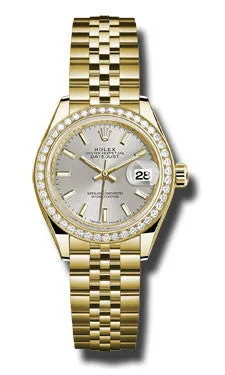 Rolex - Datejust Lady 28 Yellow Gold - Diamond Bezel