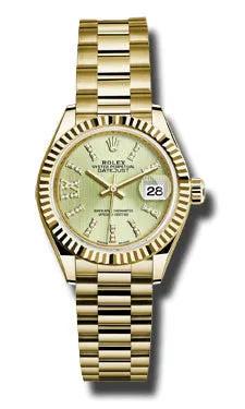 Rolex - Datejust Lady 28 Yellow Gold - Fluted Bezel